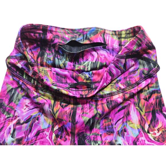 Lululemon Women's Base Pace High-Rise Running Tight 25" Pink Multi Leggings Sz 4 - Picture 4 of 11